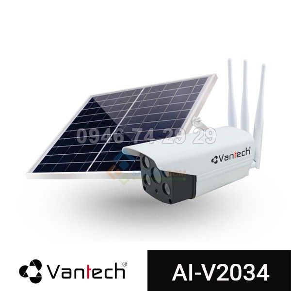 Camera năng lượng mặt trời VANTECH AI-V2034