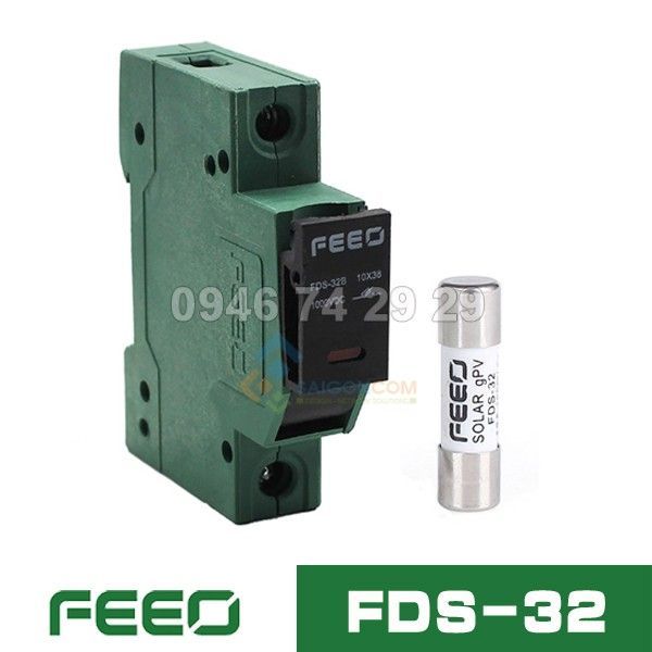Bộ cầu chì DC FEEO FDS-32 1000VDC