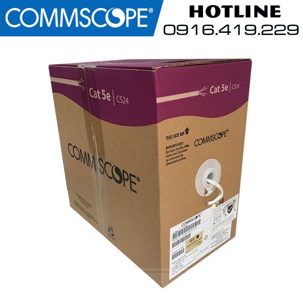 Cáp mạng AMP/COMMSCOPE Cat5e UTP | P/N: 6-219590-2