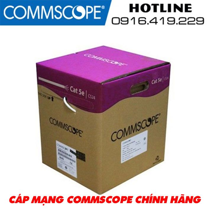 Cáp mạng COMMSCOPE Cat5e UTP mã 6-219590-2 chính hãng