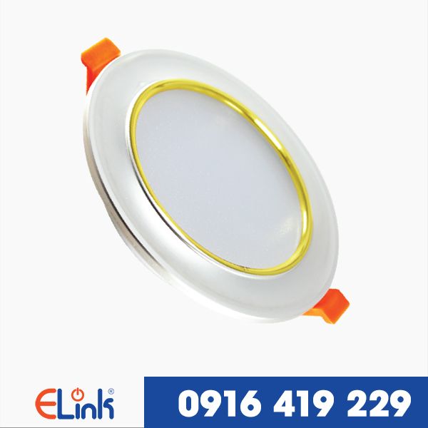 Đèn LED âm trần 7W 3 chế độ ELINK EDA-77LG (Luxury Gold)