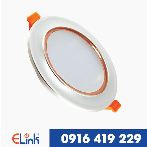 Đèn LED âm trần 7W 3 chế độ ELINK EDA-77LP (Luxury Pink)