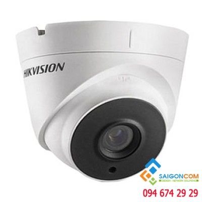Camera bán cầu Hikvision DS-2CE56D8T-IT3 HDTVI 2.0MP hồng ngoại 50m siêu nhạy sáng