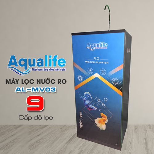 máy lọc nước RO có tủ 1 vòi Aqualife AL MV03
