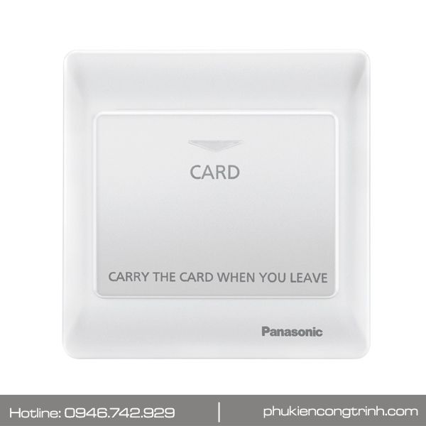 Bộ công tắc thẻ từ 16A Panasonic Minerva WEC5781W-VN