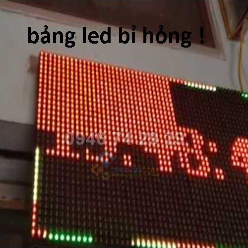 Thợ sửa bảng led chữa chạy, led ma trận