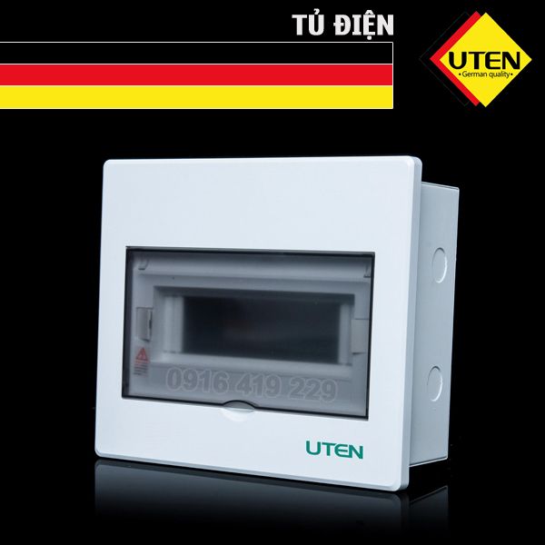 Tủ điện âm tường Uten 10 module M5-A110T
