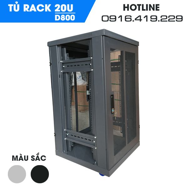 Tủ rack 20U-D800