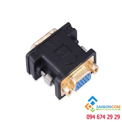 Đầu chuyển DVI (24+5) ra VGA âm