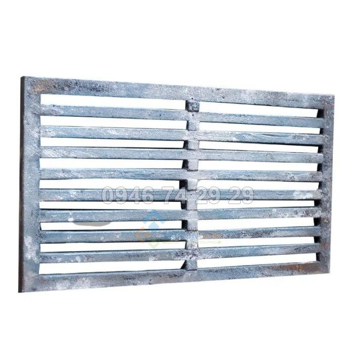 Vỉ gang đốt lò 40X70CM chịu lửa, chịu nhiệt 800°C đến 1500°C